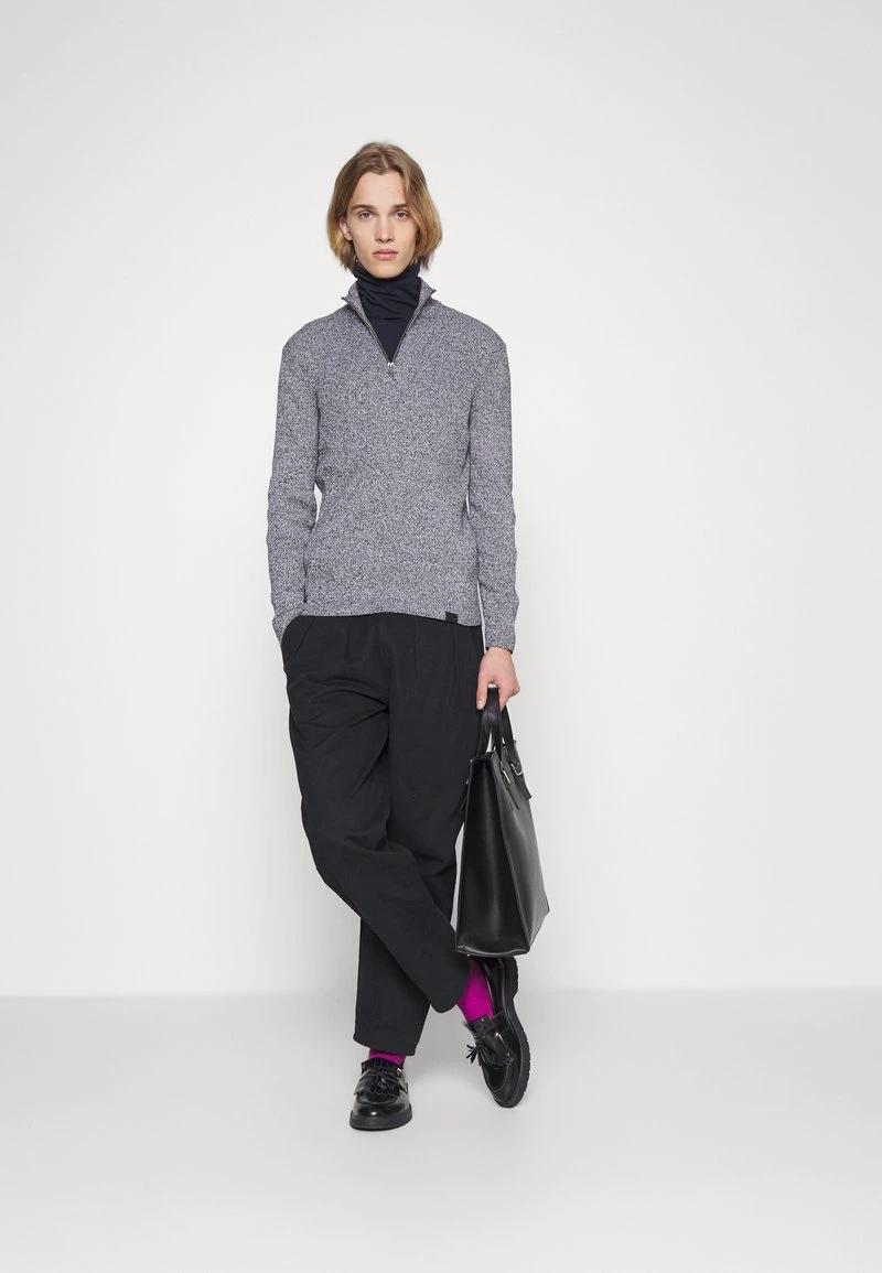 Pier One Hombre Jersey De Punto - Mottled Grey - Imagen 2