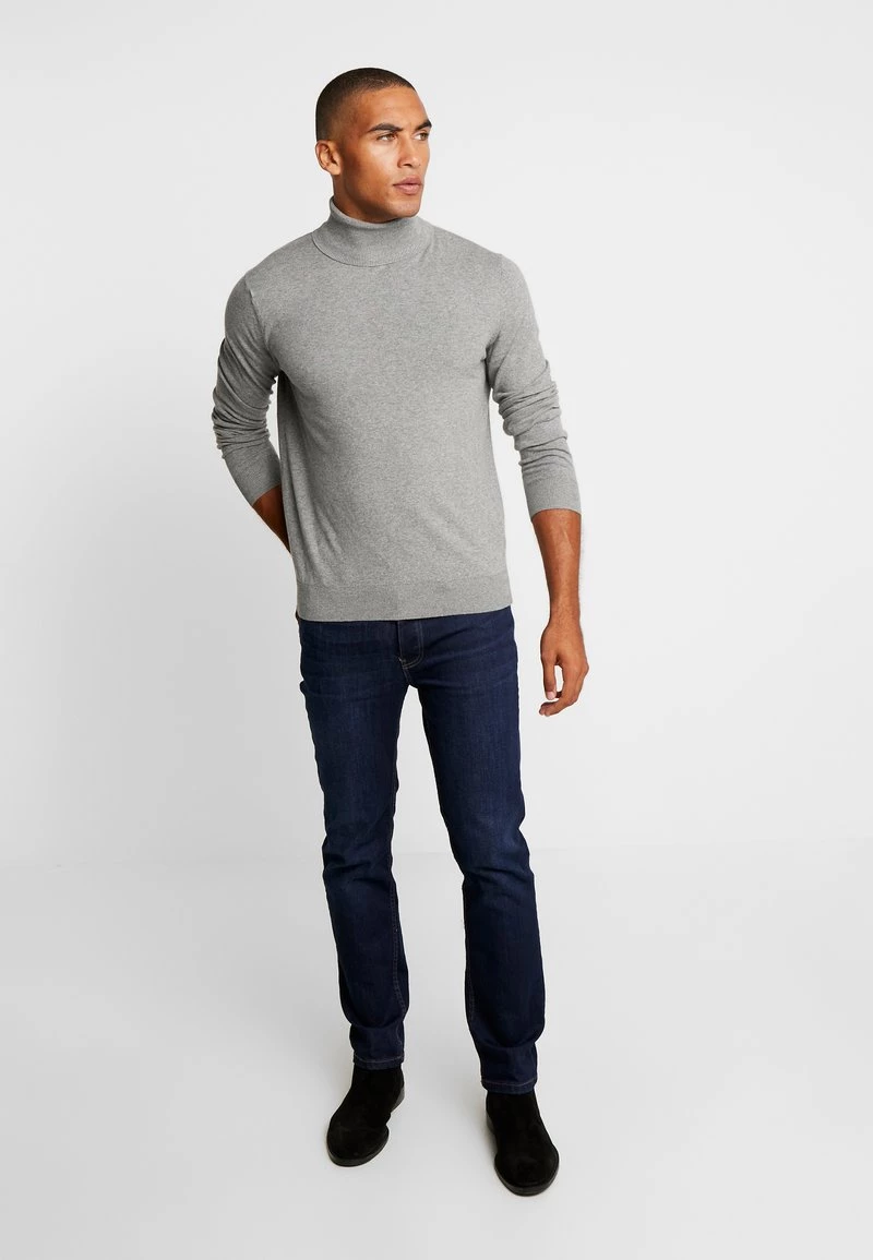 Pier One Jersey De Punto - Mottled Light Grey, Hombre - Imagen 2