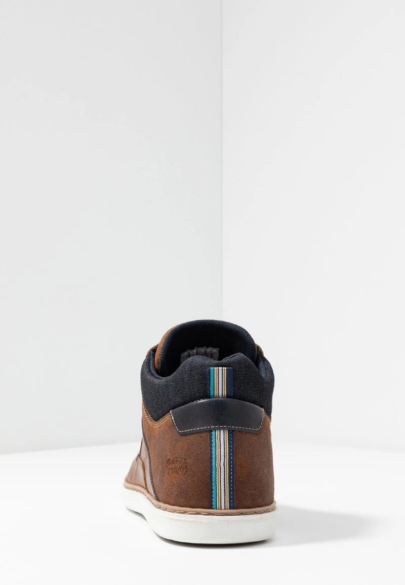 Pier One Hombre Zapatillas Altas - Cognac - Imagen 4