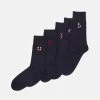 Pier One Hombre 5 PACK - Calcetines - Dark Blue