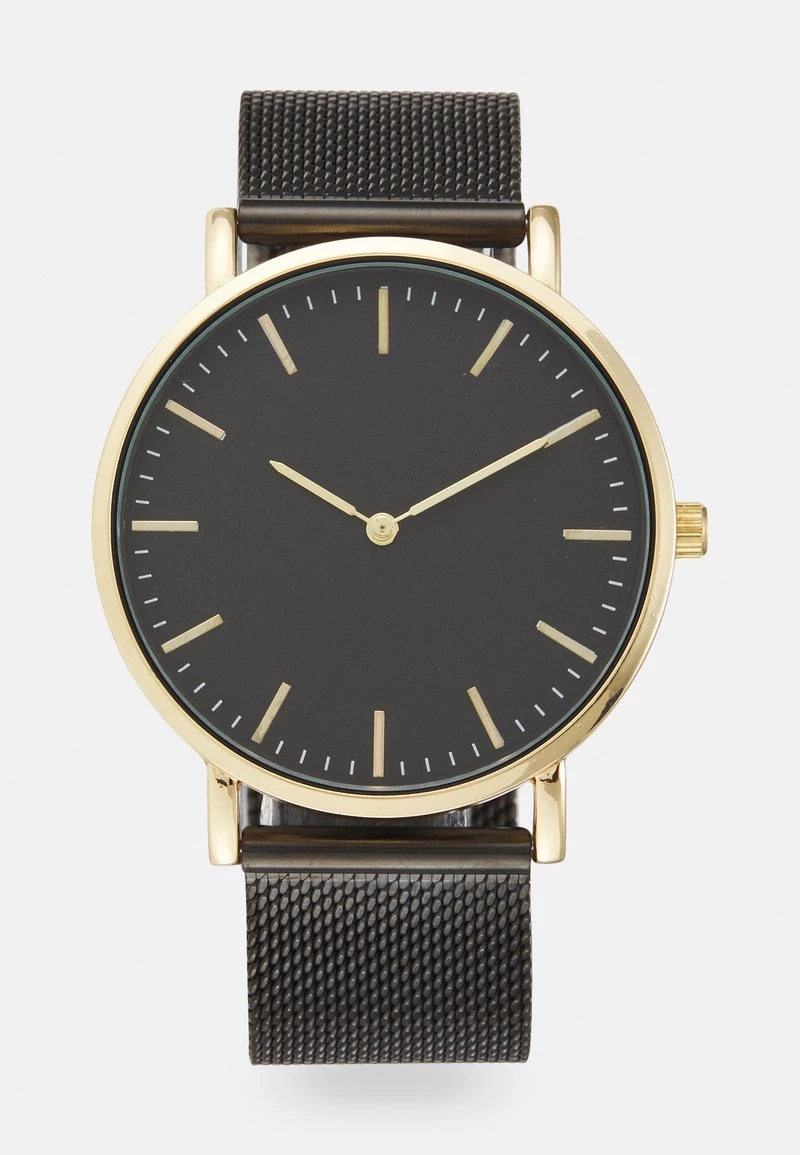 Pier One Unisexo Reloj - Black/goldcoloured