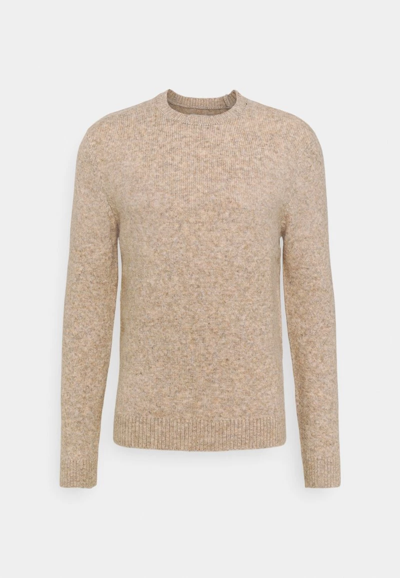 Pier One Hombre Jersey De Punto - Mottled Beige - Imagen 5