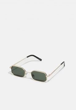 Pier One Unisexo UNISEX - Gafas De Sol - Gold-colured/ Green