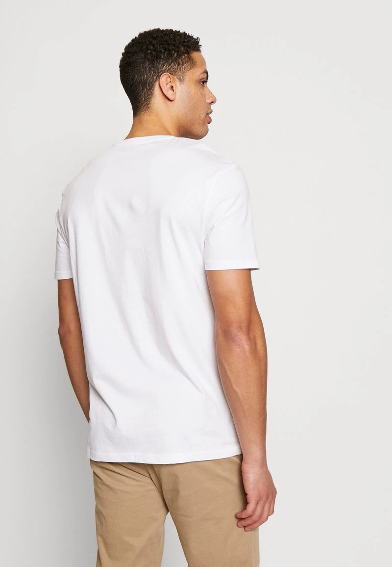 Pier One Hombre Camiseta Estampada - White - Imagen 3