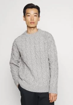 Pier One Hombre Jersey De Punto - Mottled Light Grey