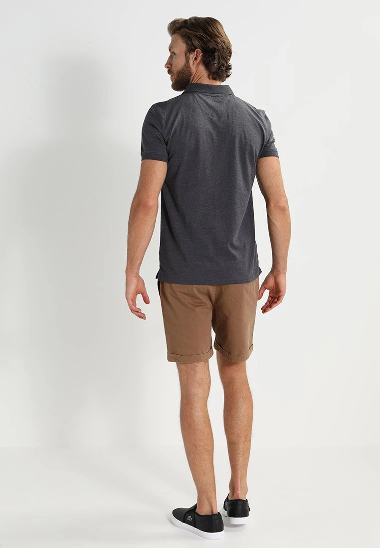 Pier One Hombre Polo - Dark Grey Melange - Imagen 3