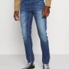 Pier One Vaqueros Slim Fit - Blue Denim, Hombre