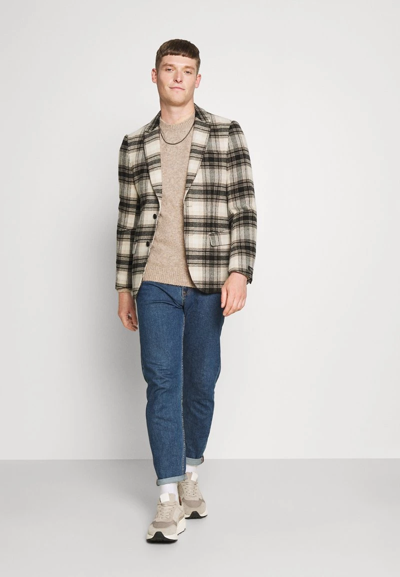 Pier One Hombre Jersey De Punto - Mottled Beige - Imagen 2