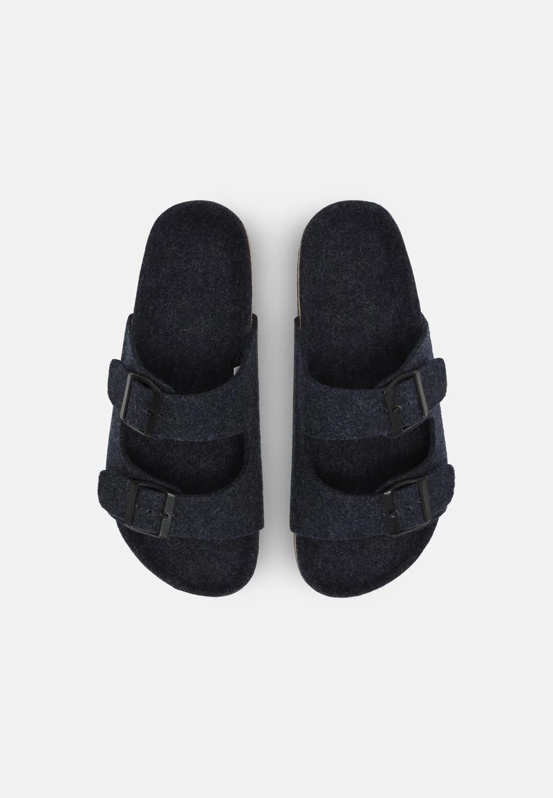 Pier One UNISEX - Sandalias Planas - Dark Blue, Unisexo - Imagen 4