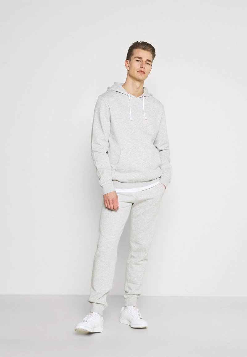 Pier One Hombre Pantalones Deportivos - Mottled Light Grey/mottled Dark Blue