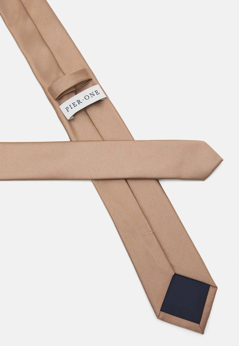 Pier One Hombre Corbata - Tan - Imagen 2