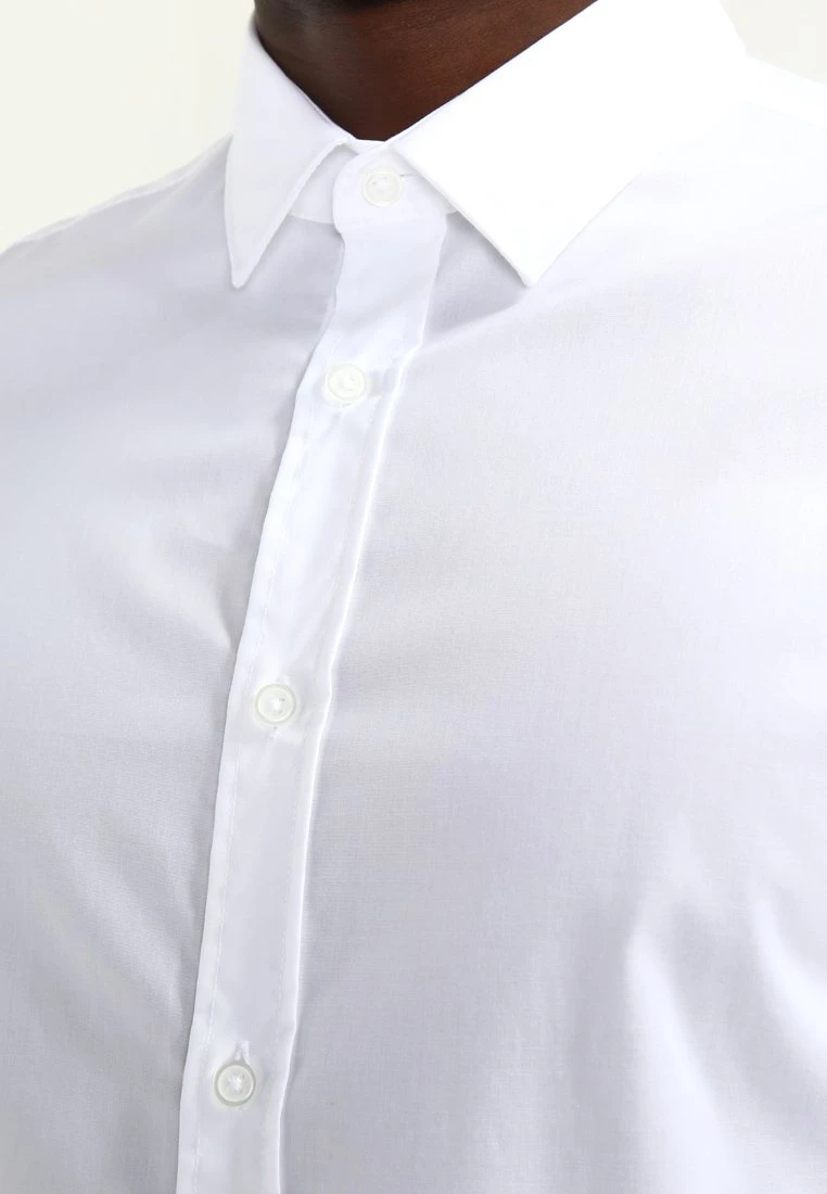Pier One Hombre Camisa Elegante - White - Imagen 4