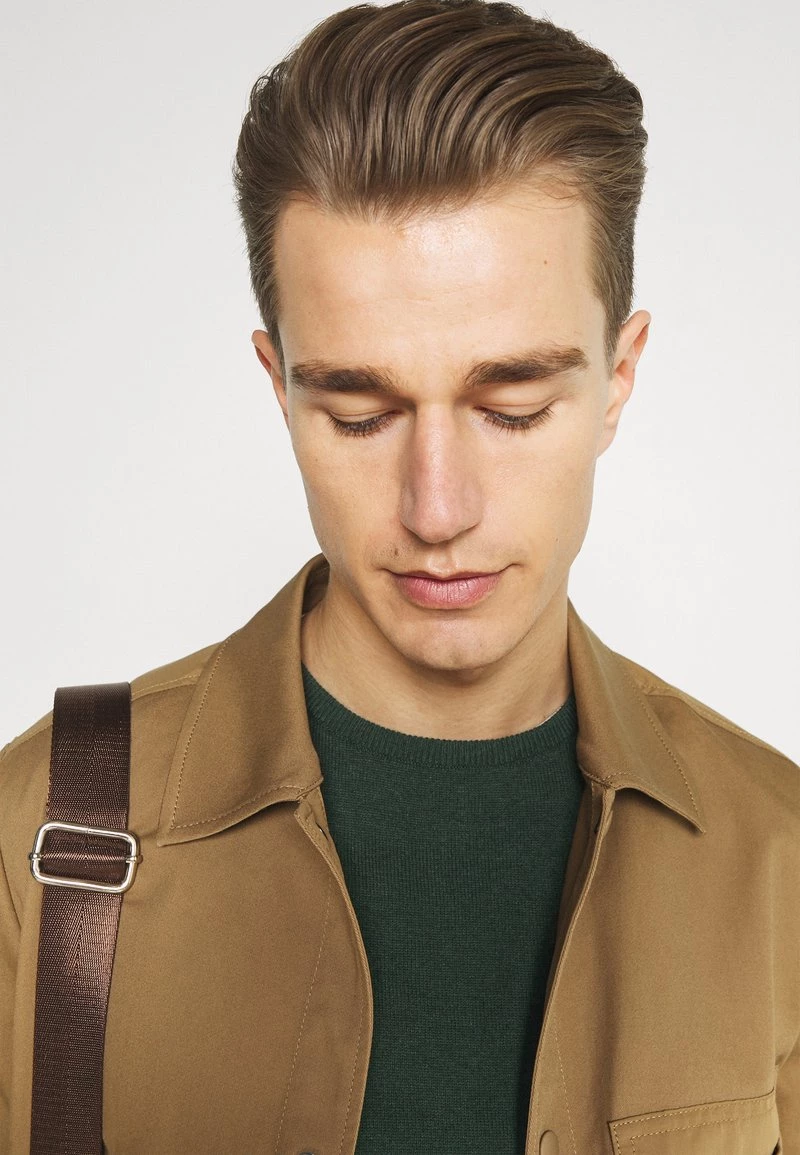 Pier One Hombre Jersey De Punto - Mottled Dark Green - Imagen 4