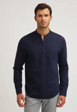 Pier One Hombre Camisa - Dark Blue