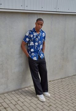 Pier One Hombre Camisa - Dark Blue