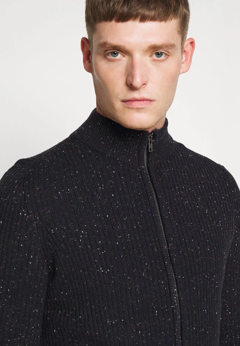 Pier One Hombre Chaqueta De Punto - Dark Blue - Imagen 5