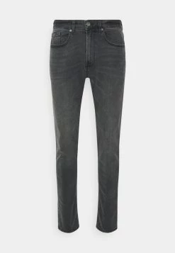 Pier One Hombre SLIM - Vaqueros Tapered - Grey Denim