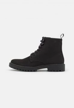 Pier One Hombre Botines Con Cordones - Black
