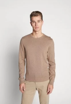 Pier One Hombre Jersey De Punto - Mottled Beige