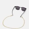 Pier One Unisexo GLASSES MASK CHAIN UNISEX - Collar - Gold-coloured