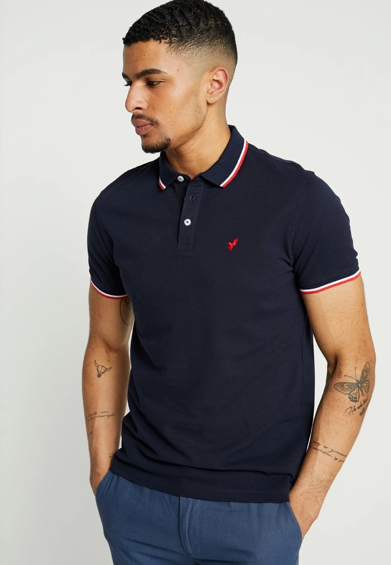 Pier One Polo - Dark Blue, Hombre