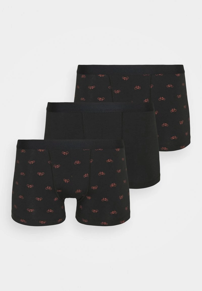 Pier One Hombre 3 PACK - Culotte - Black/red - Imagen 4