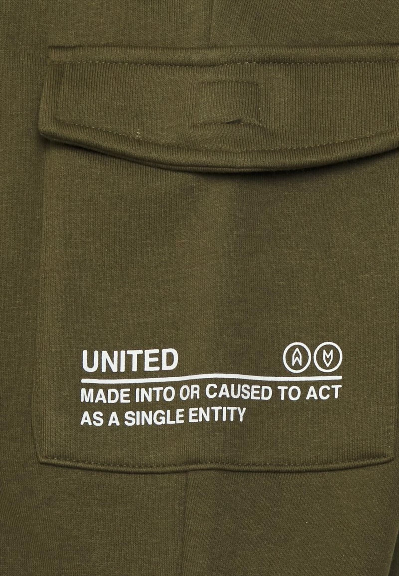 Pier One Hombre CARGO JOGGER - Pantalones Deportivos - Olive - Imagen 3