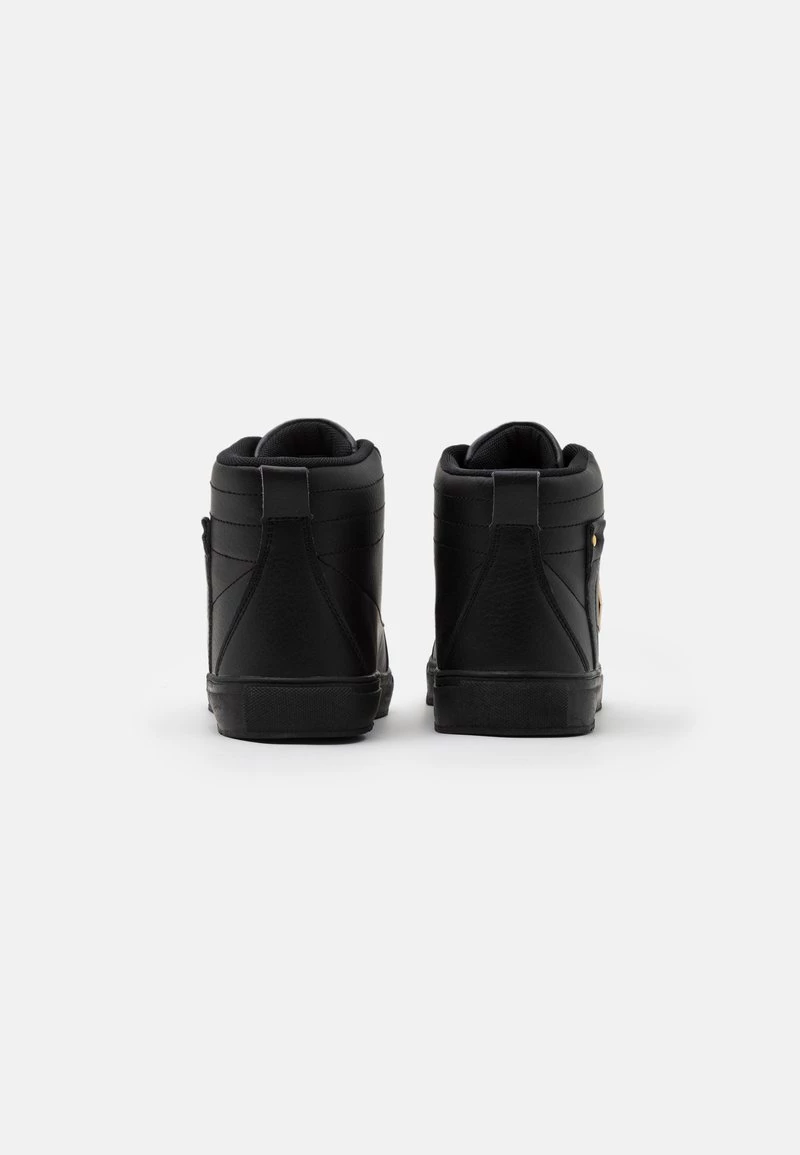 Pier One Unisexo Zapatillas Altas - Black/gold-coloured - Imagen 3