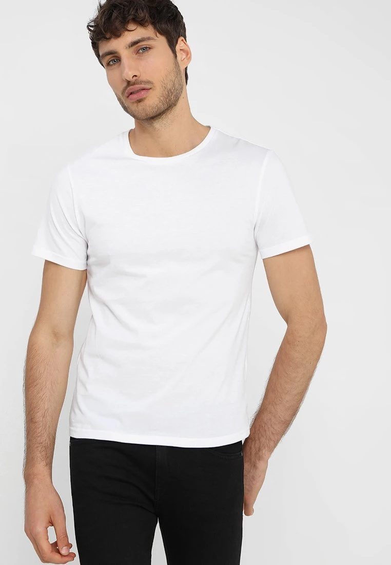 Pier One Hombre Camiseta Básica - White