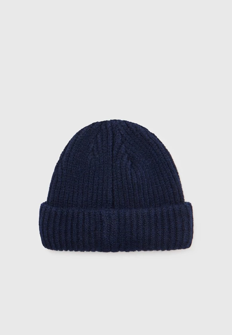 Pier One Unisexo SHORT MICRO BEANIE UNISEX - Gorro - Dark Blue - Imagen 2