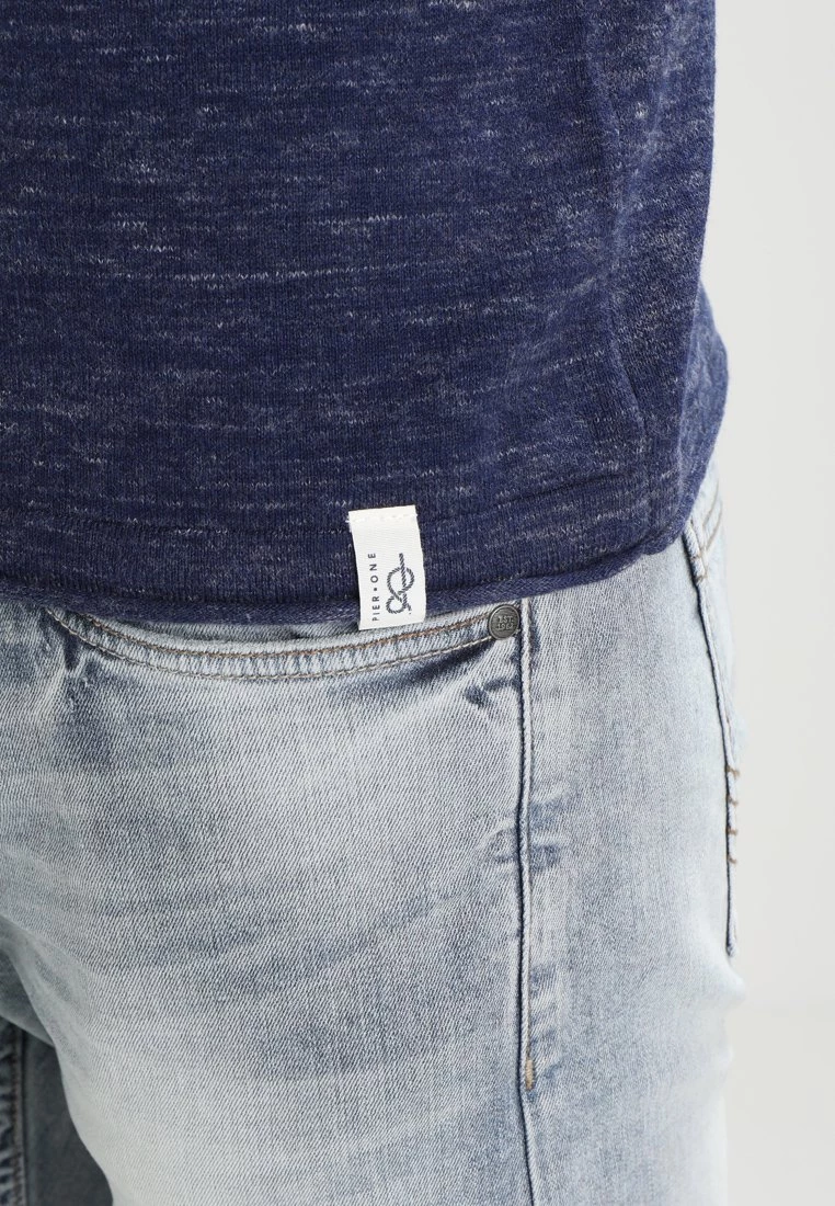 Pier One Jersey De Punto - Mottled Blue, Hombre - Imagen 5