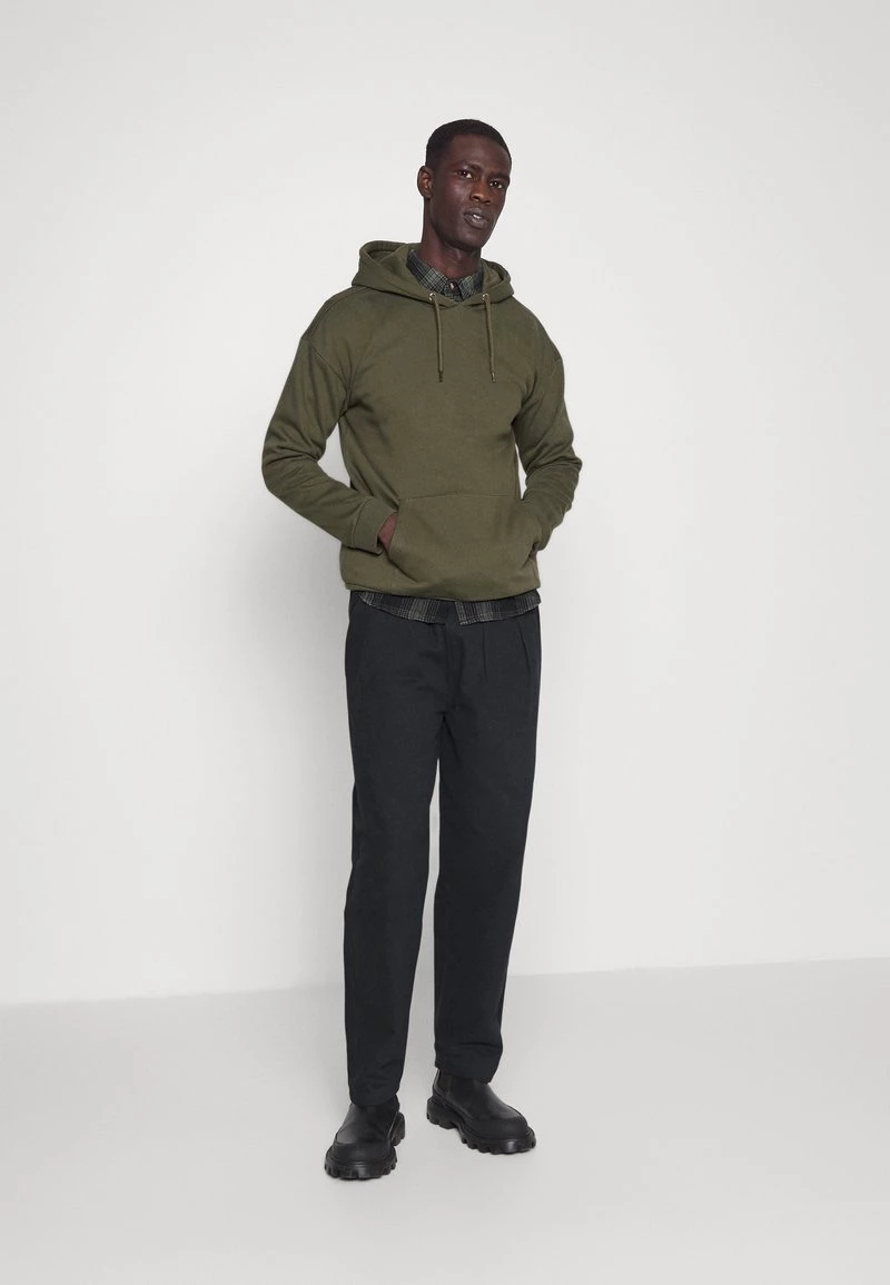 Pier One Hombre 2 PACK - Jersey Con Capucha - Olive/grey