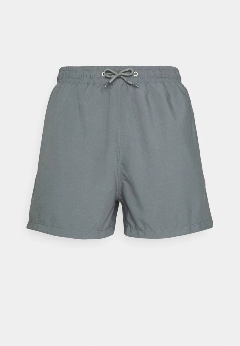 Pier One Hombre PEACHY SOFT BEACH SHORTS - Bañador - Dark Grey - Imagen 4
