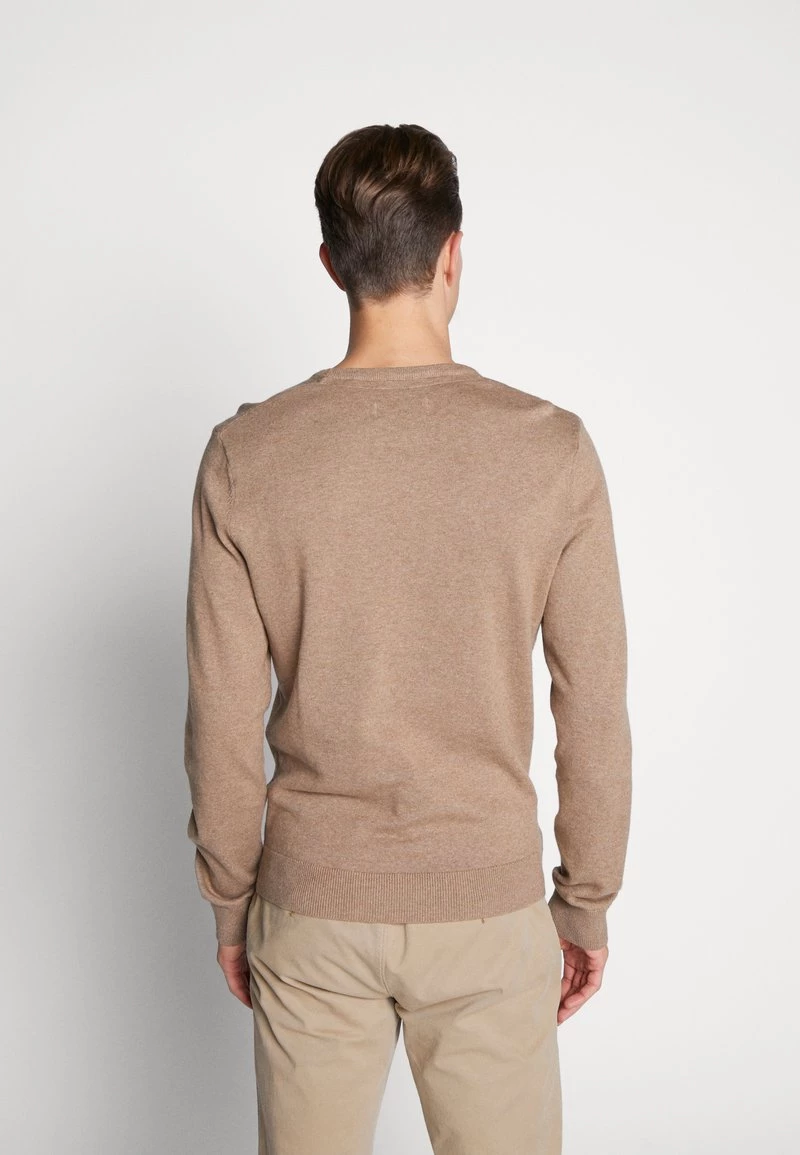 Pier One Hombre Jersey De Punto - Mottled Beige - Imagen 3