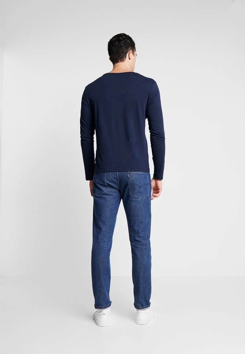 Pier One Hombre Camiseta De Manga Larga - Dark Blue - Imagen 3