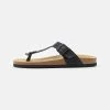 Pier One UNISEX - Sandalias De Dedo - Black, Unisexo