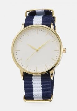 Pier One Unisexo UNISEX - Reloj - Gold/blue/white