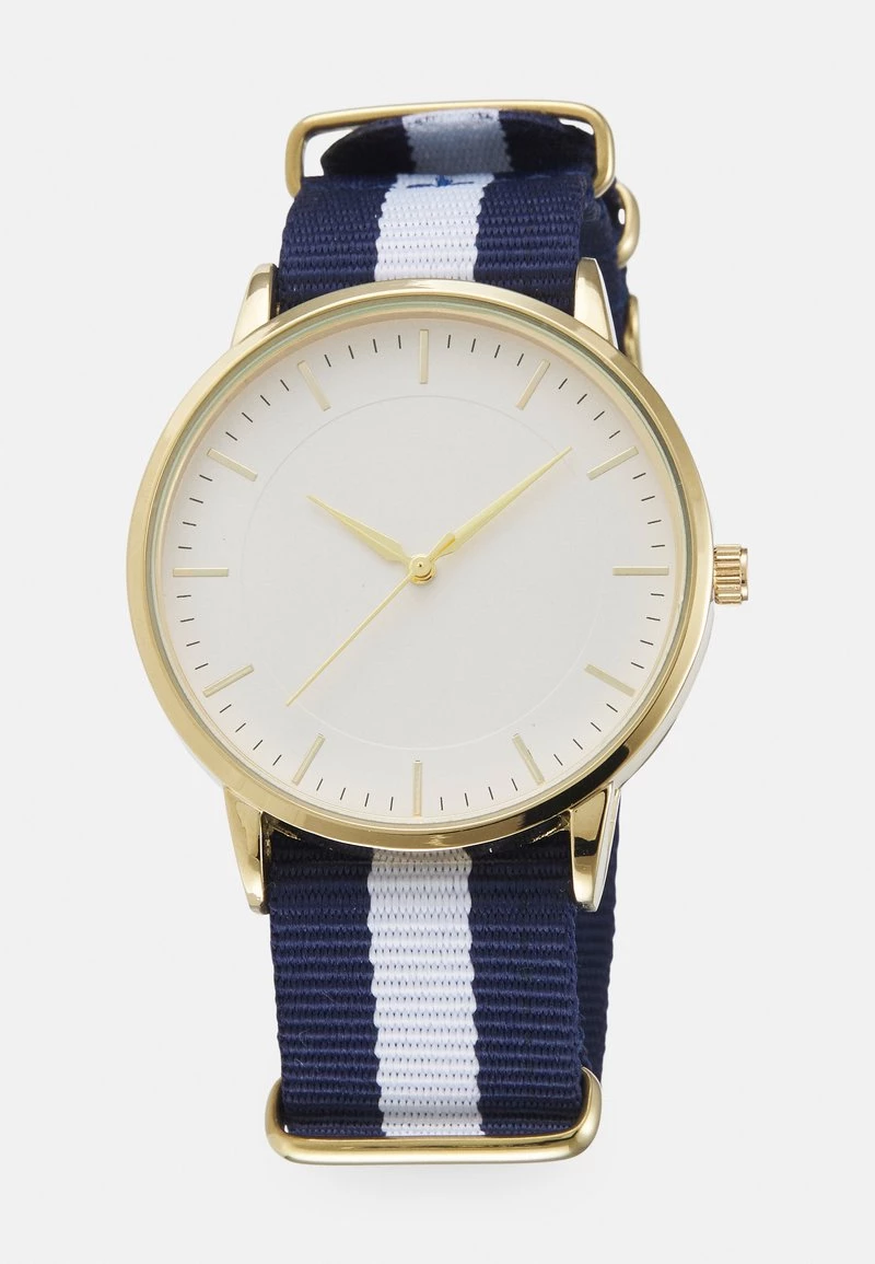 Pier One Unisexo UNISEX - Reloj - Gold/blue/white