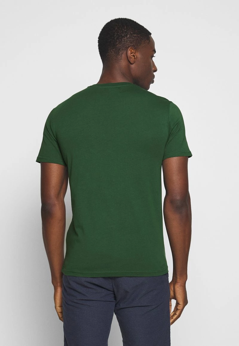 Pier One Hombre OSAKA TEE - Camiseta Estampada - Green - Imagen 3