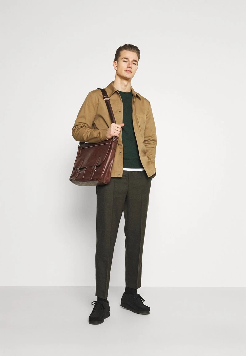 Pier One Hombre Jersey De Punto - Mottled Dark Green - Imagen 2