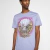 Pier One Hombre Camiseta Estampada - Lilac