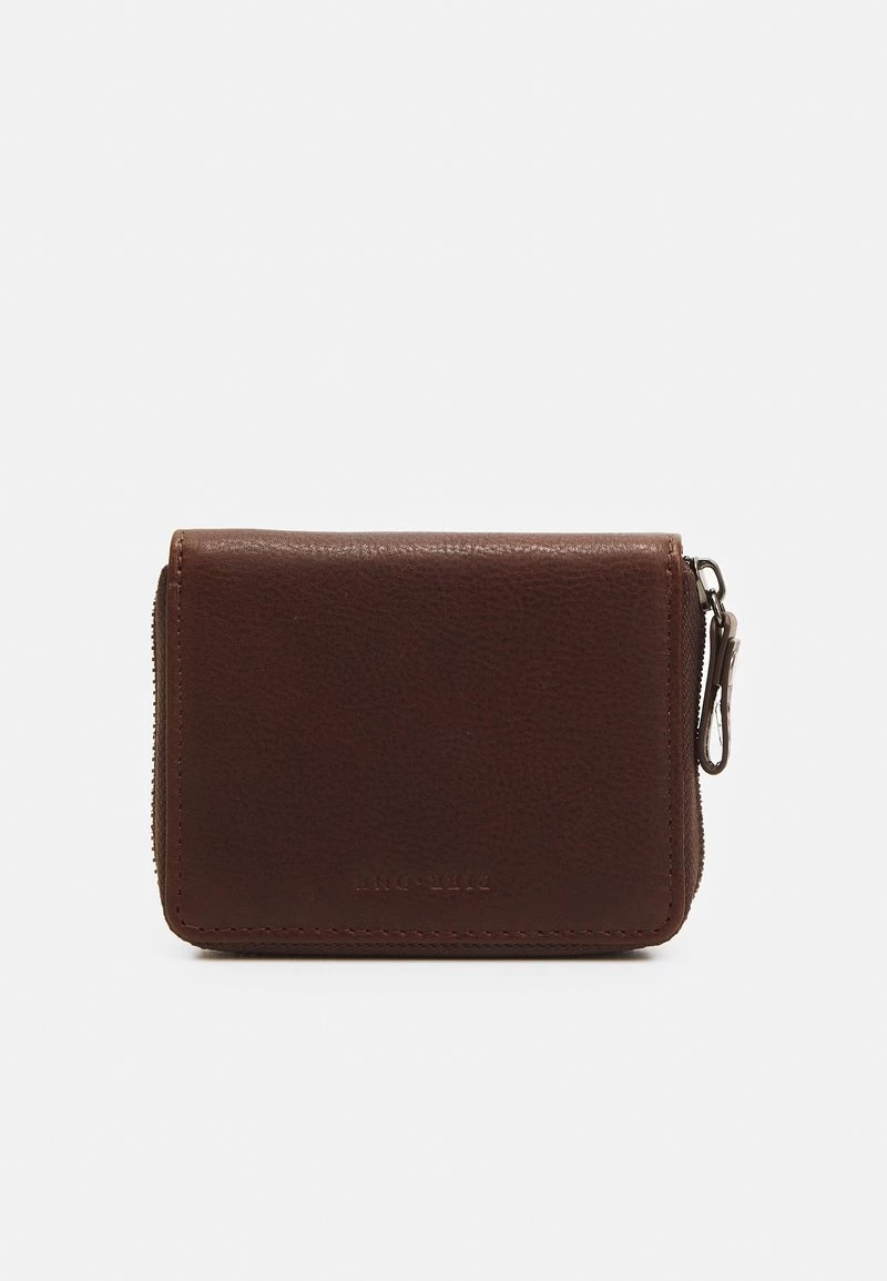 Pier One LEATHER UNISEX - Monedero - Brown, Unisexo