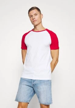 Pier One Hombre Camiseta Básica - Red