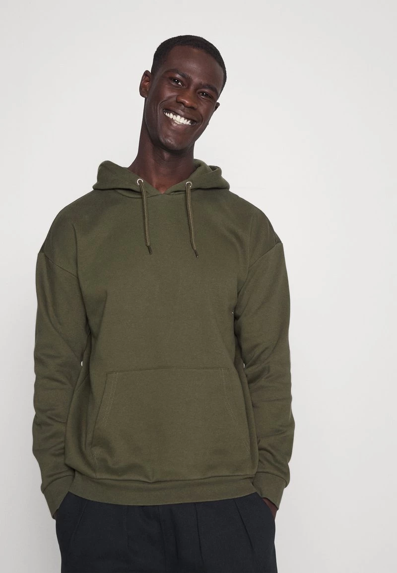 Pier One Hombre 2 PACK - Jersey Con Capucha - Olive/grey - Imagen 2