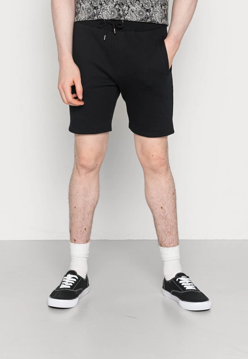 Pier One 2 PACK - Shorts - Tan/black, Hombre - Imagen 4