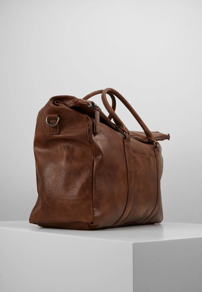 Pier One Unisexo UNISEX - Bolsa De Fin De Semana - Dark Brown - Imagen 4