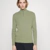 Pier One Jersey De Punto - Light Green, Hombre