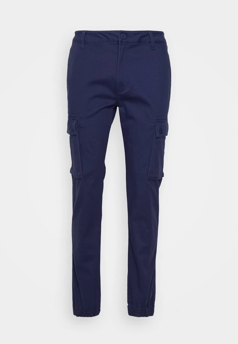 Pier One Pantalones Cargo - Dark Blue, Hombre