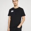 Pier One Hombre Camiseta Estampada - Black
