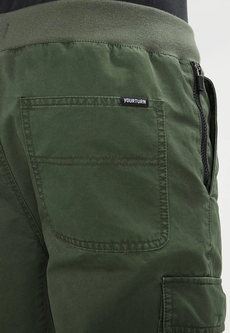 Pier One Hombre Pantalones Cargo - Dark Green - Imagen 5